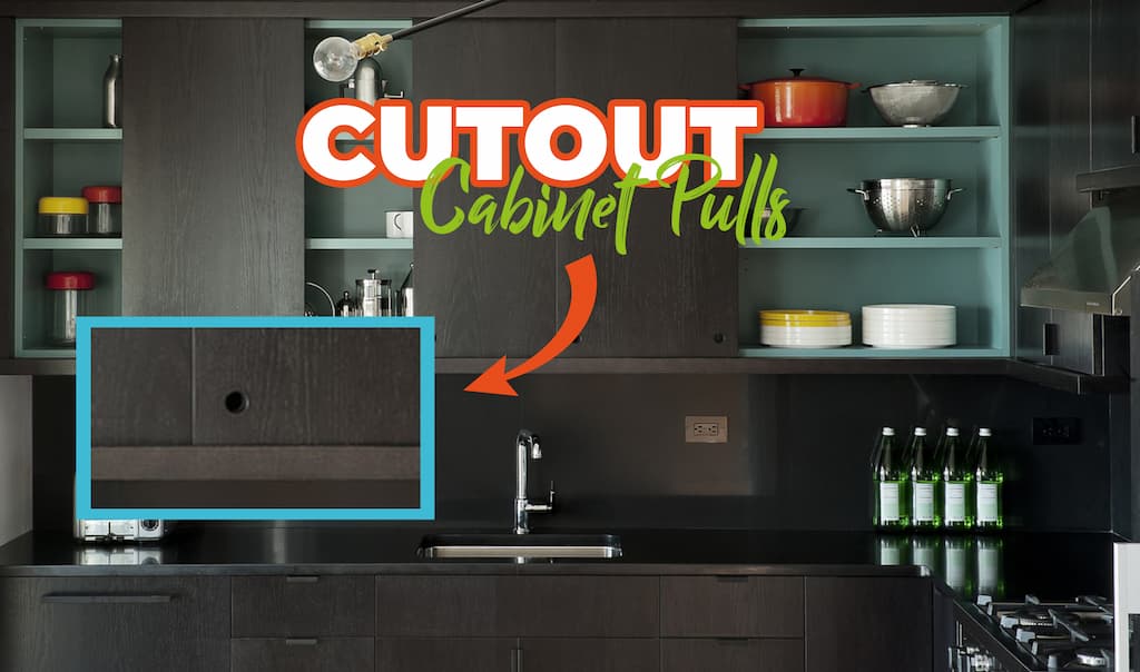 Cutout Cabinet Pulls - CabinetLand