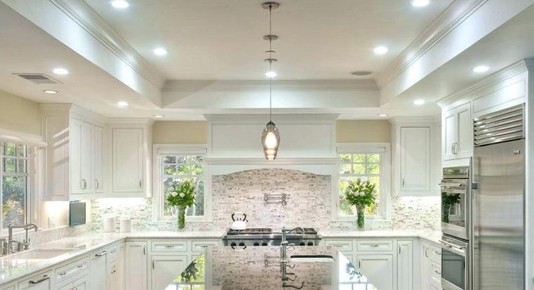 tray ceiling lights