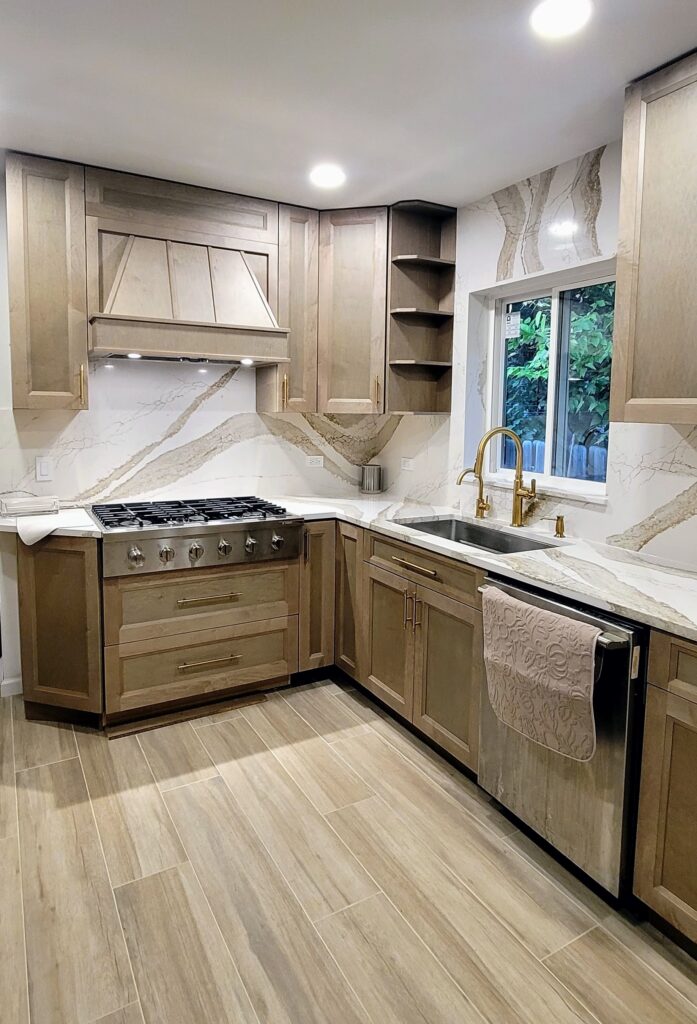 Natural Kitchen Design in Arlington Heights | Custom Cabinet